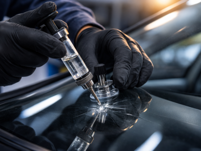 Stone Chip Crack Repair